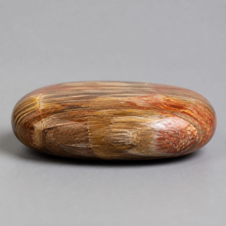 Bois fossilisé - Variante polie