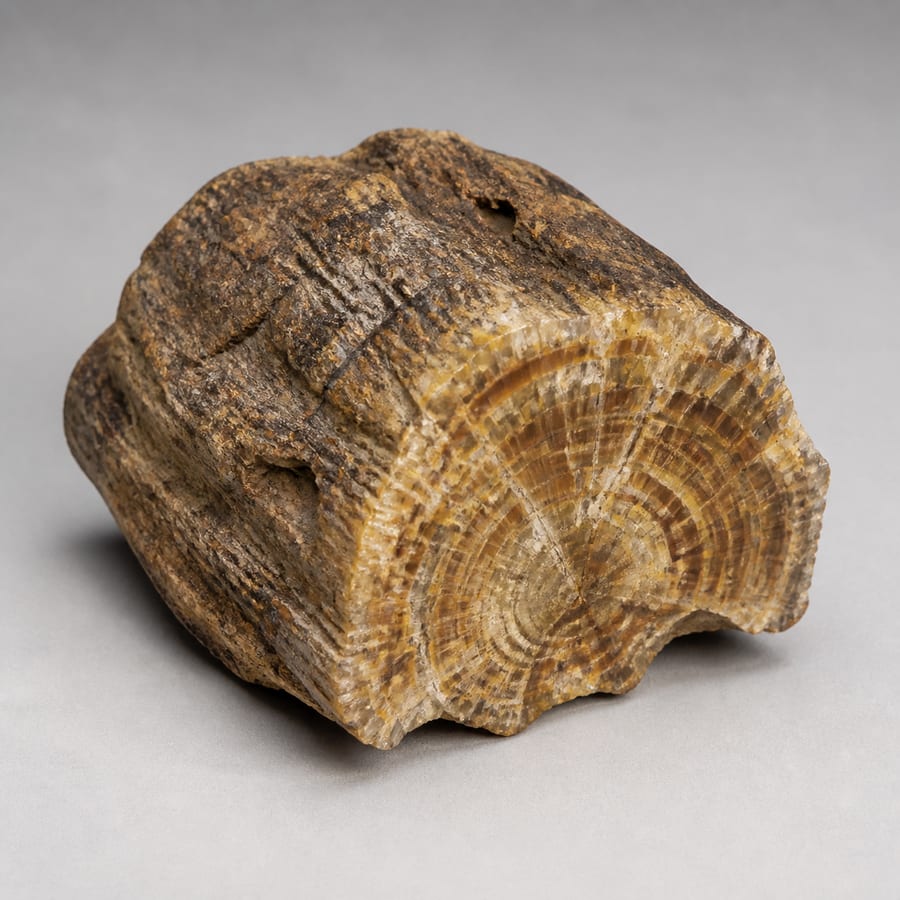 Bois fossilisé - Pierre brute