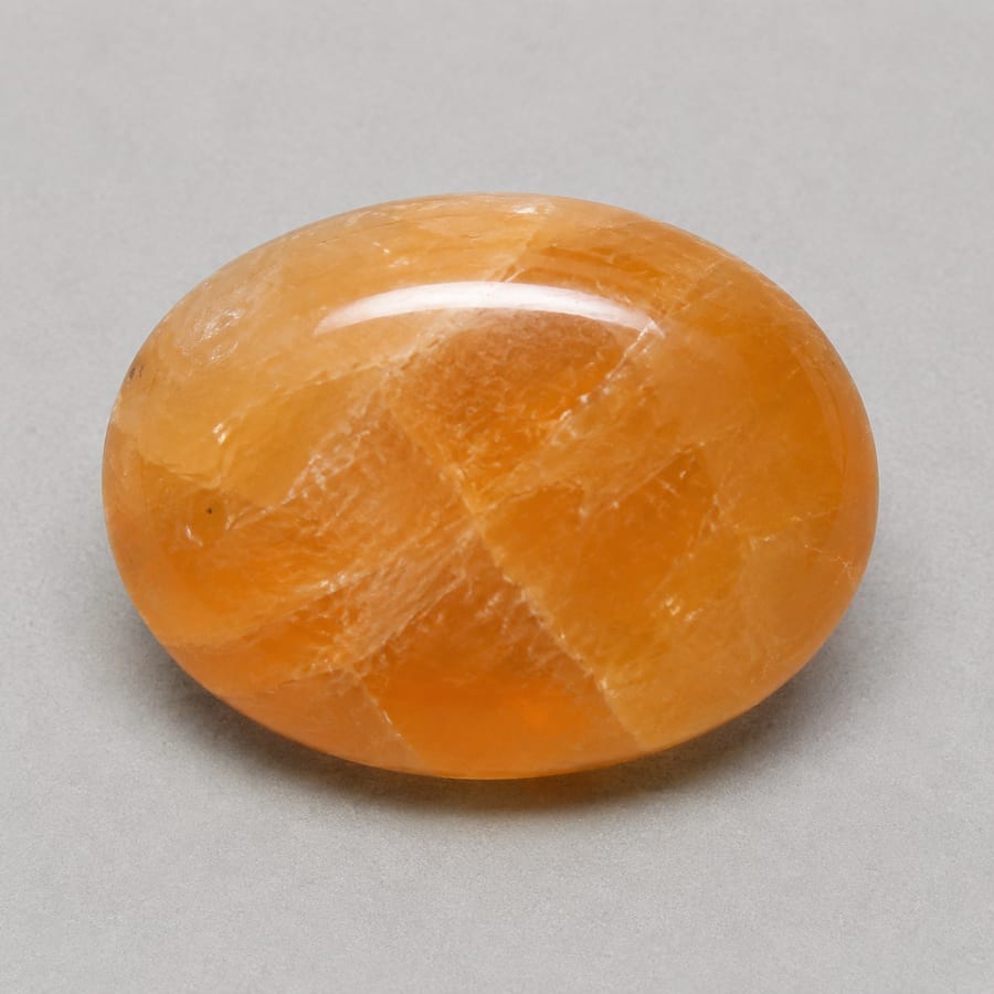 Calcite orange - Variante polie