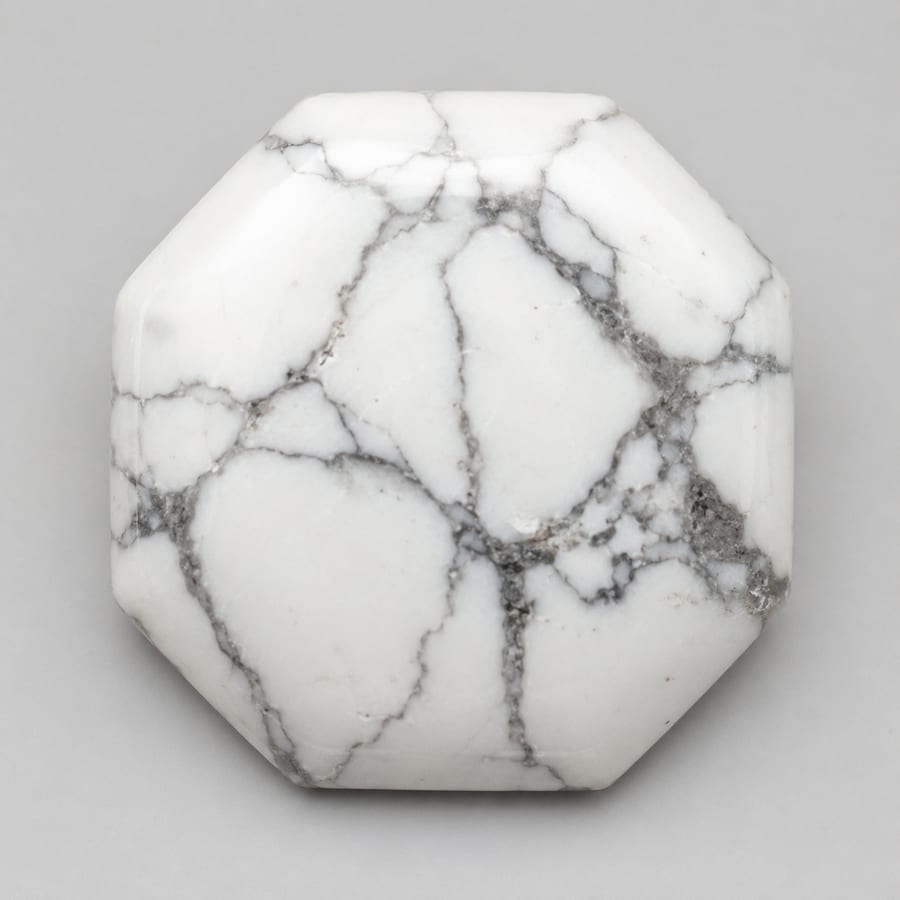 Howlite - Pierre polie