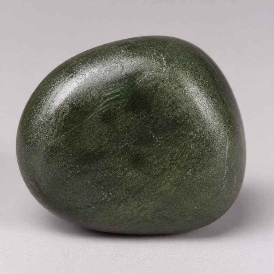 Jade néphrite - Pierre polie