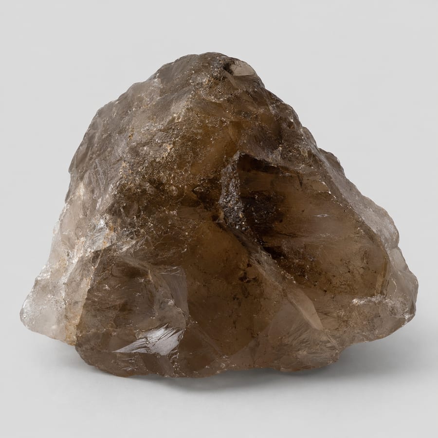 Quartz fumé - Pierre brute