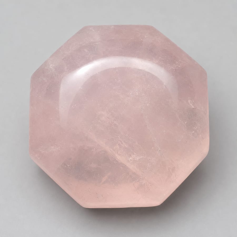 Quartz rose - Pierre polie