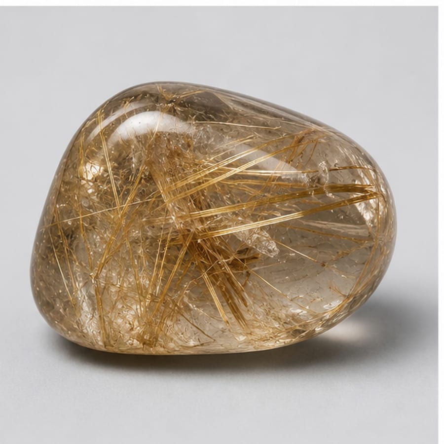 Quartz rutile - Variante polie