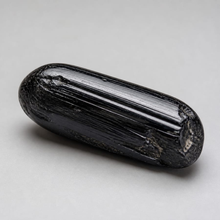 Tourmaline noire - Variante polie