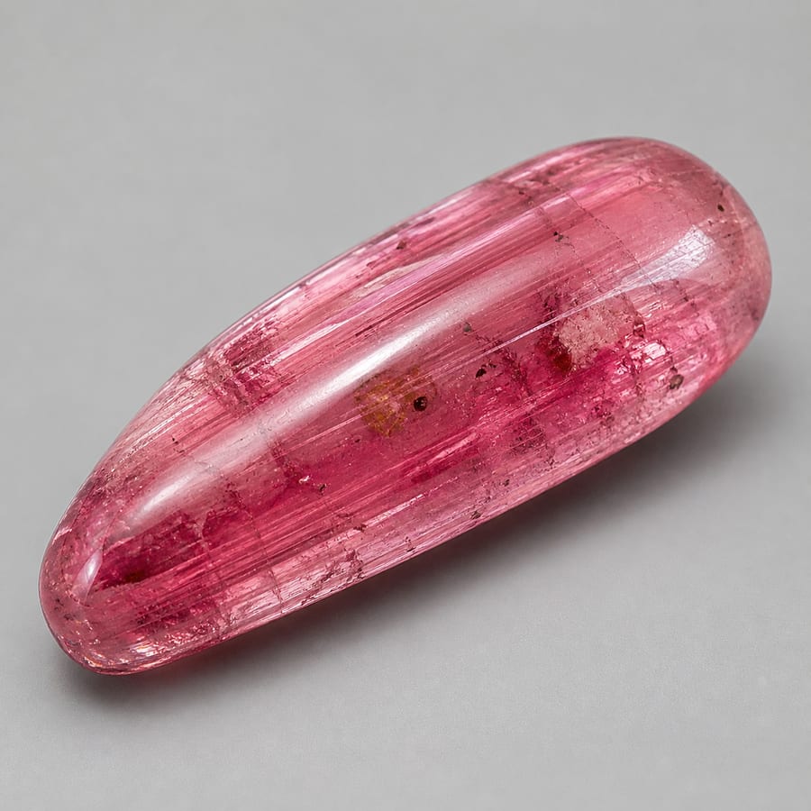 Tourmaline rose / rubellite - Variante polie